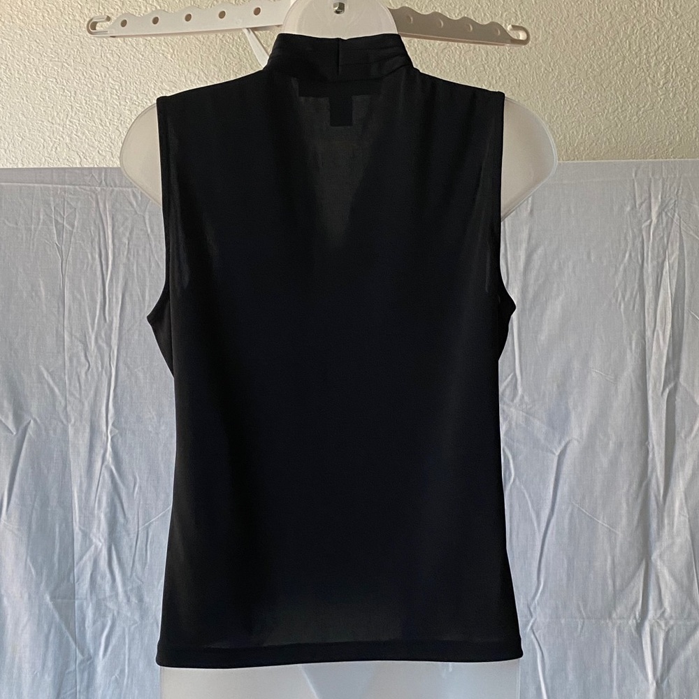 Josephine Chaus Black Sleeveless Top - Picture 2 of 5